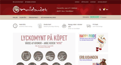 Desktop Screenshot of nallebudet.se